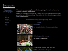Tablet Screenshot of community.dmg-photography.com